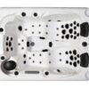 Spa Extérieur Premium – Modèle PS-6016 | 3 Places (2 Allongées + 1 Assise) avec Jets Hydromassants & Cascade