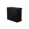Cache Clim et PAC- ALU - Noir foncé (RAL 9005)